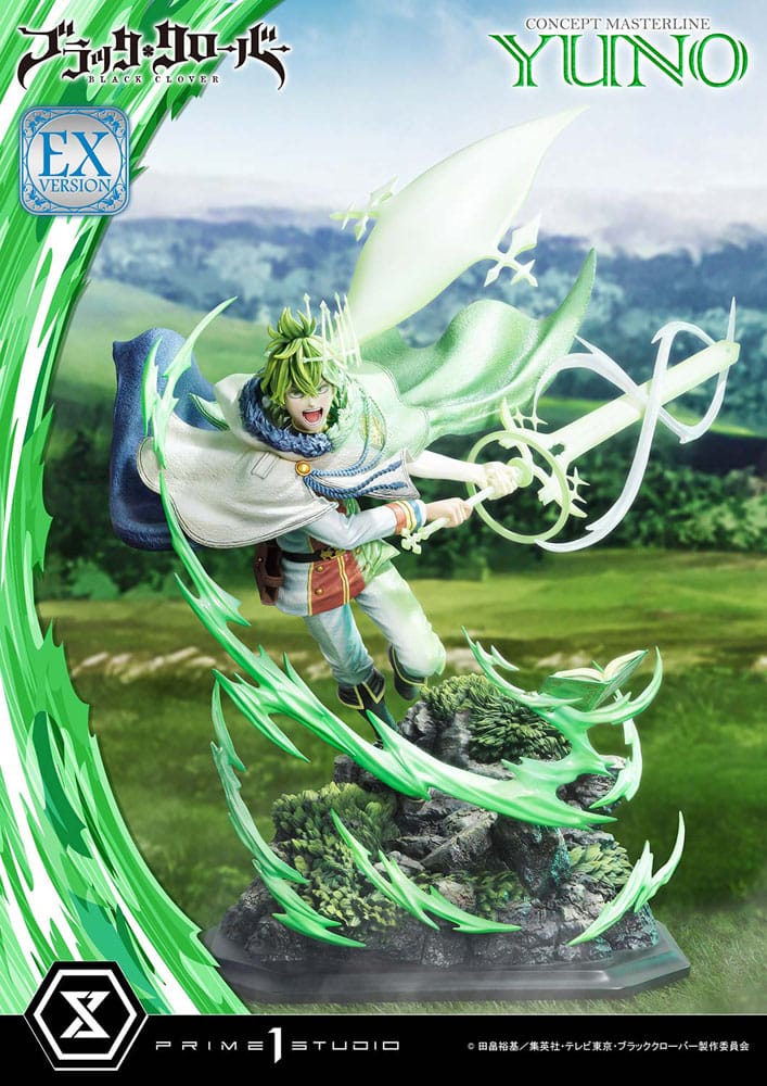 Black Clover Concept Masterline Series Statue 1/6 Yuno Exclusive Bonus Ver. 57 cm - Image 13