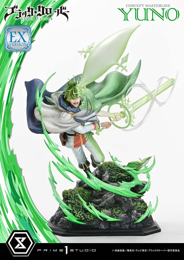 Black Clover Concept Masterline Series Statue 1/6 Yuno Exclusive Bonus Ver. 57 cm - Image 14