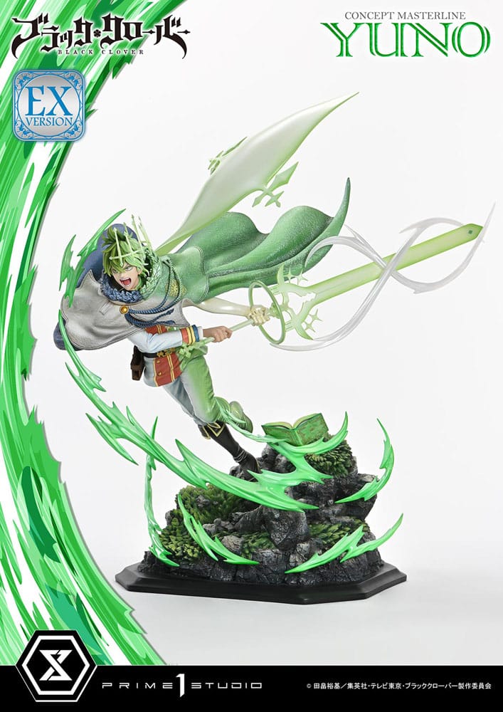 Black Clover Concept Masterline Series Statue 1/6 Yuno Exclusive Bonus Ver. 57 cm - Image 15