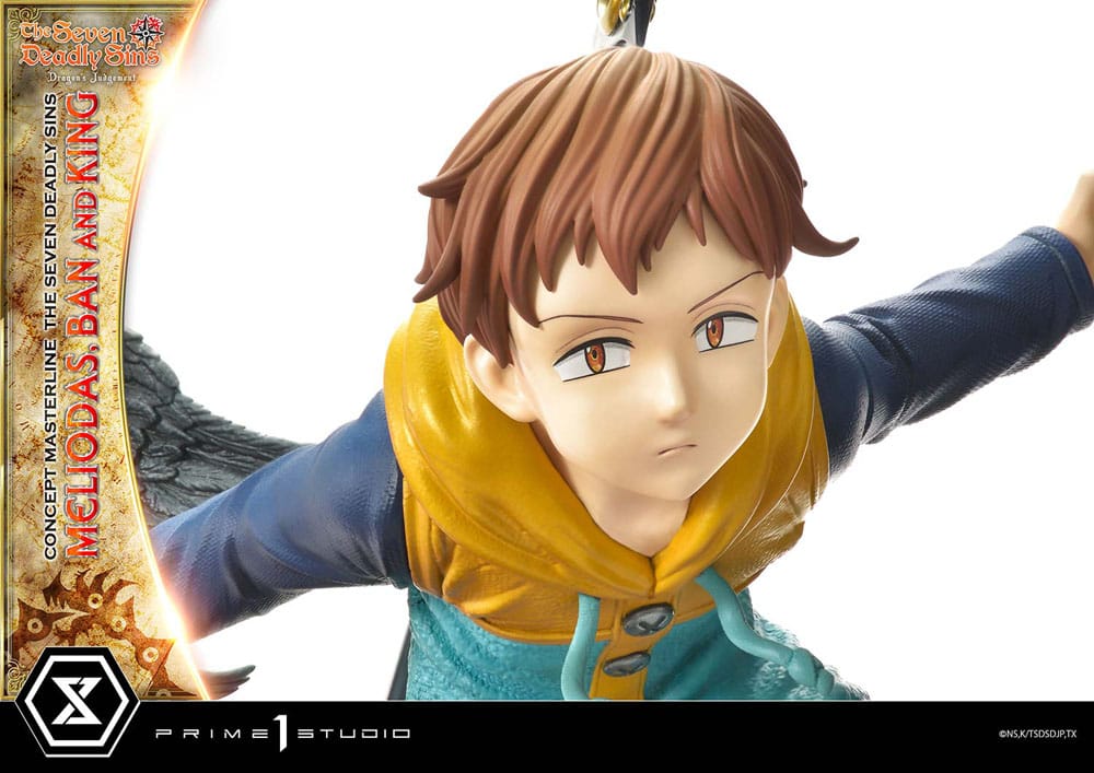 Seven Deadly Sins Concept Masterline Series Statue Meliodas, Ban and King 55 cm - Image 10