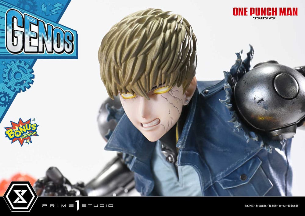 One Punch Man Concept Masterline Series Statue 1/6 Genos Bonus Ver. 33 cm - Image 8