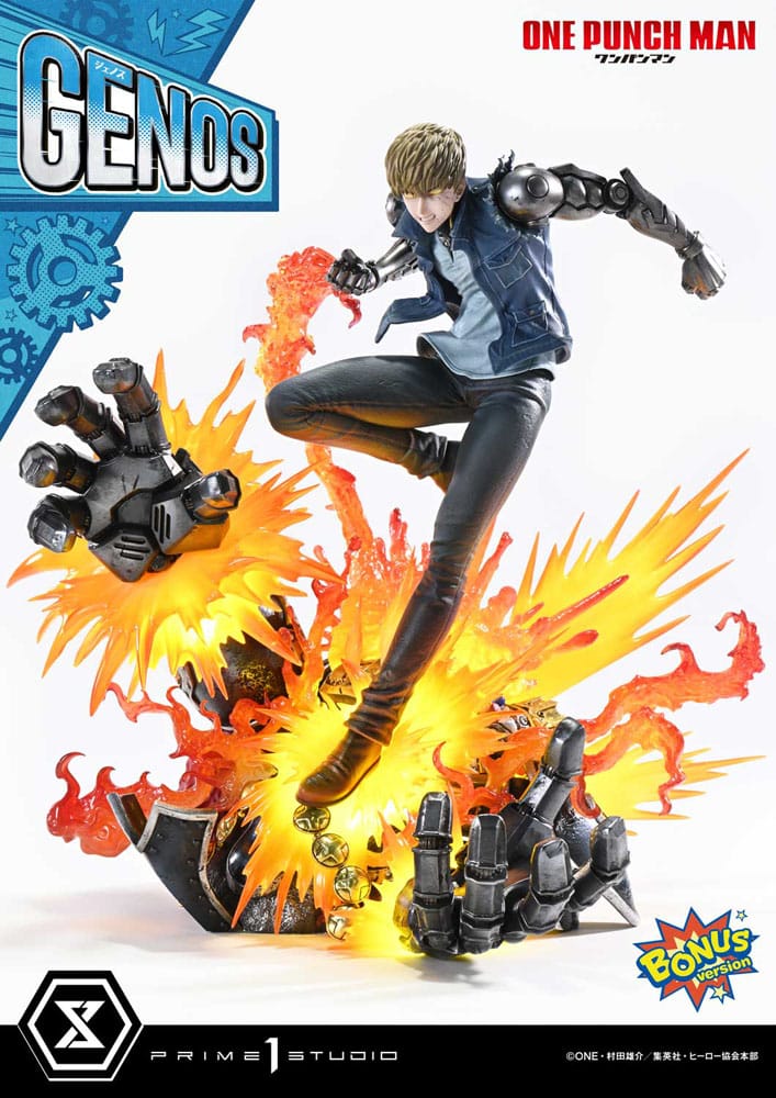 One Punch Man Concept Masterline Series Statue 1/6 Genos Bonus Ver. 33 cm - Image 10