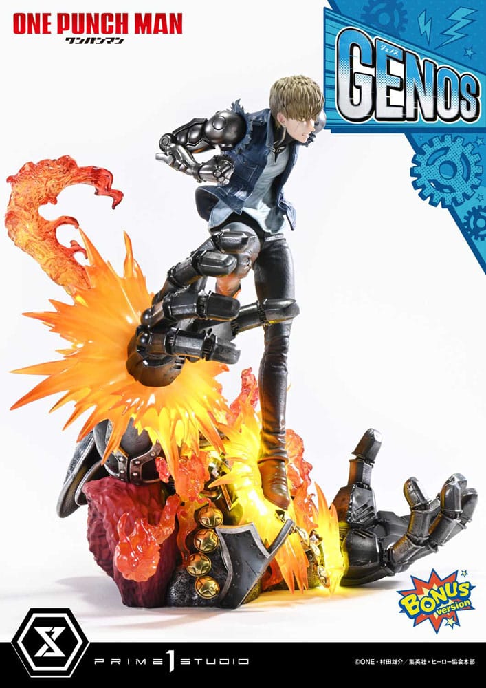 One Punch Man Concept Masterline Series Statue 1/6 Genos Bonus Ver. 33 cm - Image 12