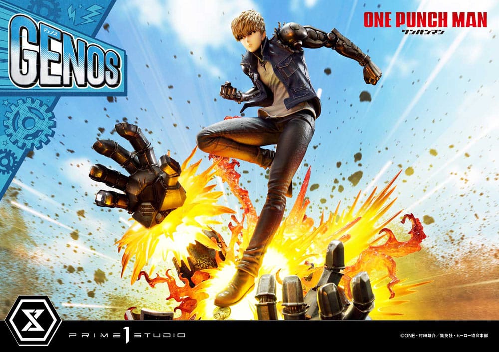 One Punch Man Concept Masterline Series Statue 1/6 Genos Bonus Ver. 33 cm - Image 15