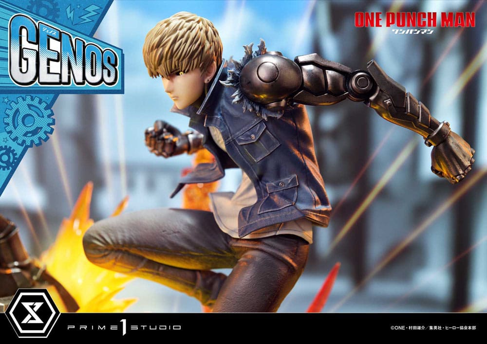 One Punch Man Concept Masterline Series Statue 1/6 Genos Bonus Ver. 33 cm - Image 16