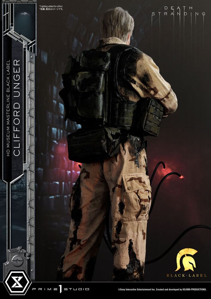 Death Stranding Statue 1/2 Clifford Unger Black Label 103 cm - Image 5