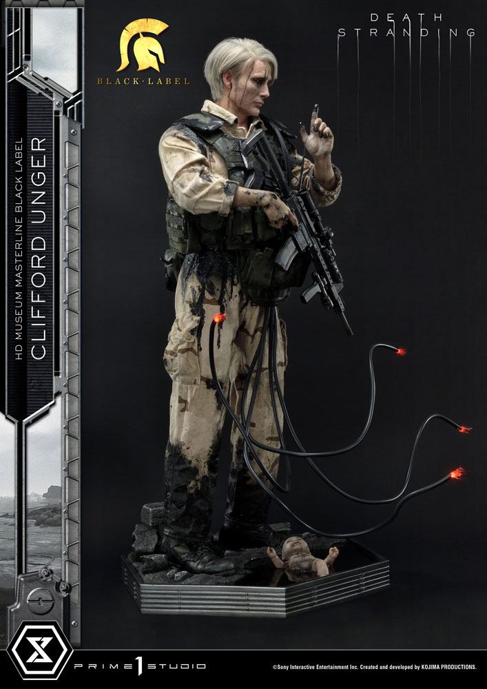 Death Stranding Statue 1/2 Clifford Unger Black Label 103 cm - Image 6