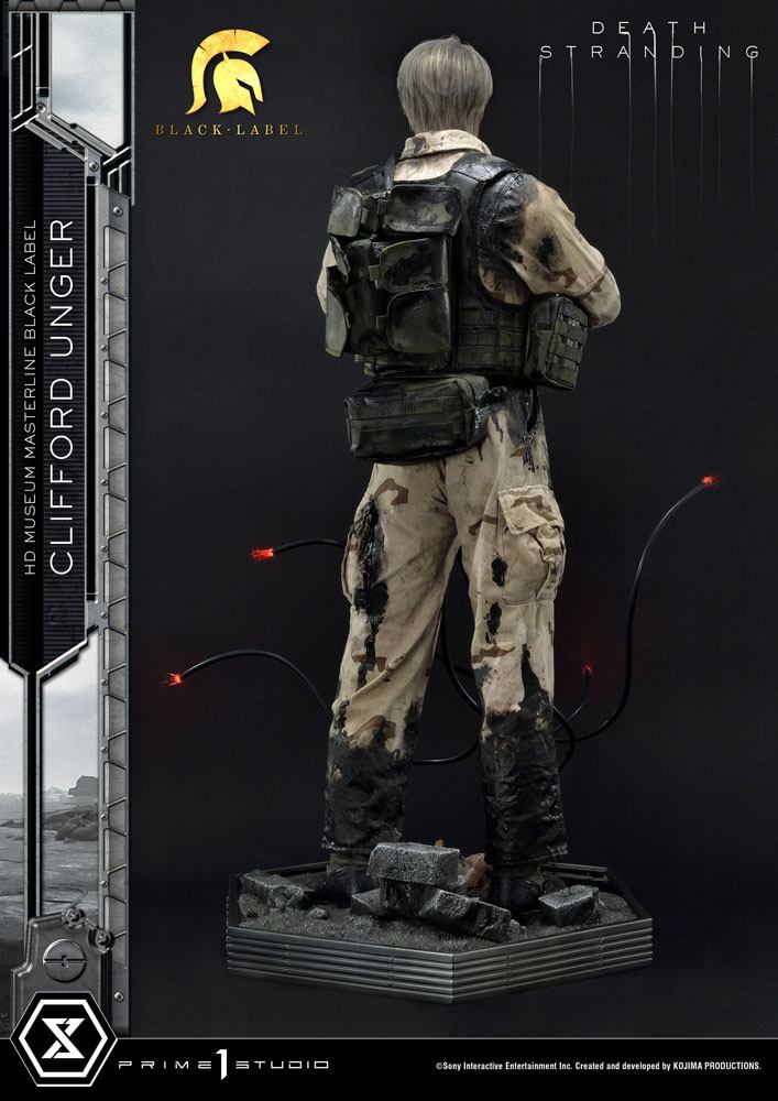 Death Stranding Statue 1/2 Clifford Unger Black Label 103 cm - Image 7