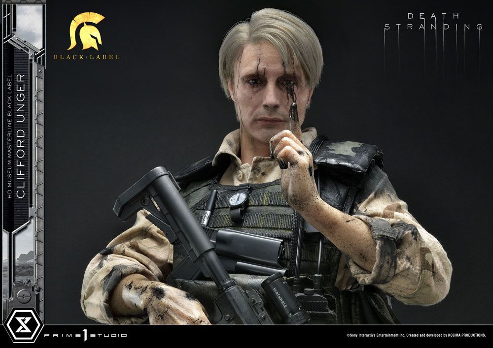Death Stranding Statue 1/2 Clifford Unger Black Label 103 cm - Image 17
