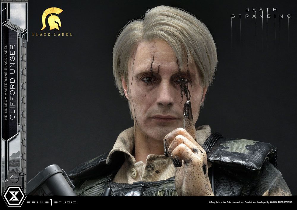 Death Stranding Statue 1/2 Clifford Unger Black Label 103 cm - Image 18