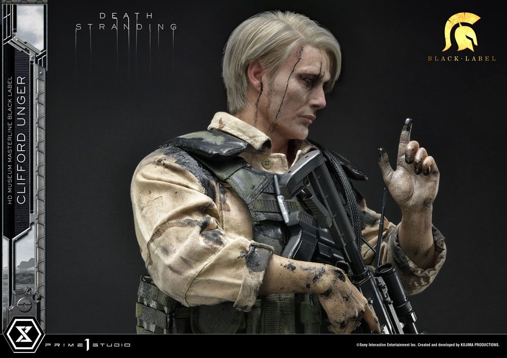 Death Stranding Statue 1/2 Clifford Unger Black Label 103 cm - Image 20