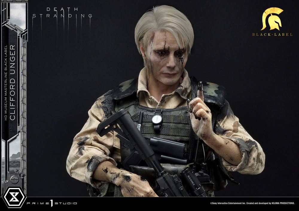 Death Stranding Statue 1/2 Clifford Unger Black Label 103 cm - Image 23
