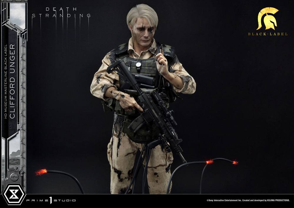 Death Stranding Statue 1/2 Clifford Unger Black Label 103 cm - Image 24