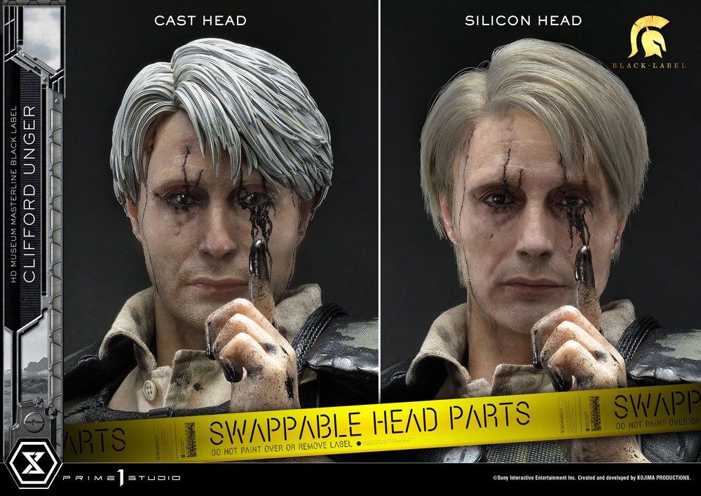 Death Stranding Statue 1/2 Clifford Unger Black Label 103 cm - Image 25
