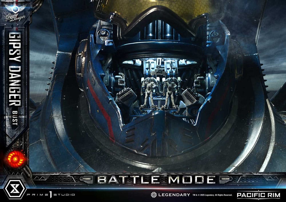 Pacific Rim Life Size Bust 1/1 Gipsy Danger Battle Mode 75 cm - Image 6