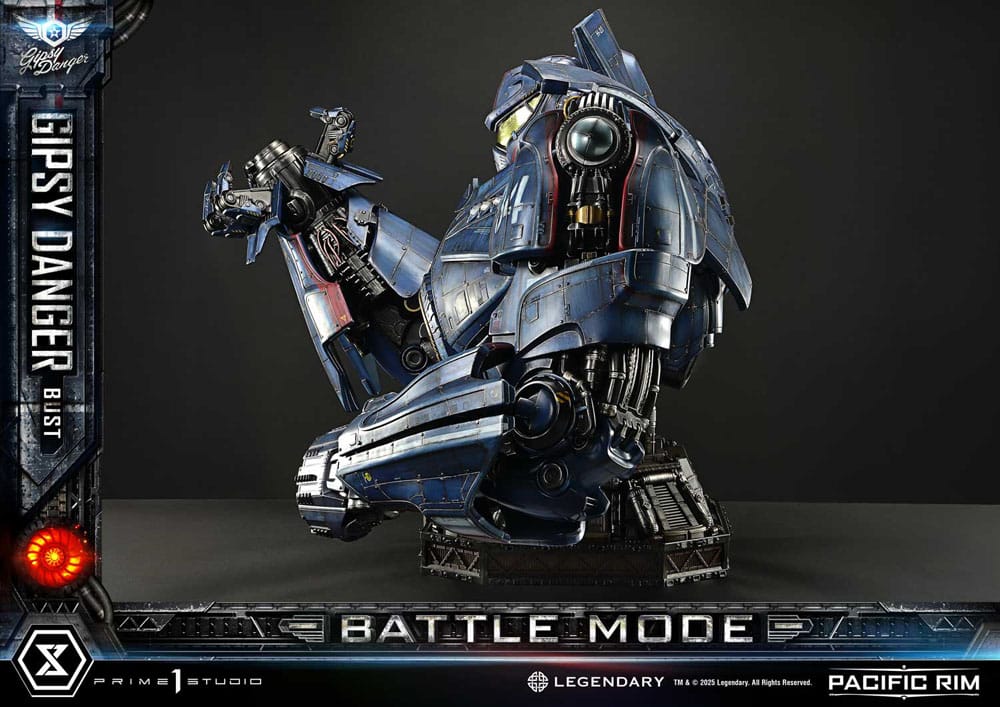 Pacific Rim Life Size Bust 1/1 Gipsy Danger Battle Mode 75 cm - Image 10