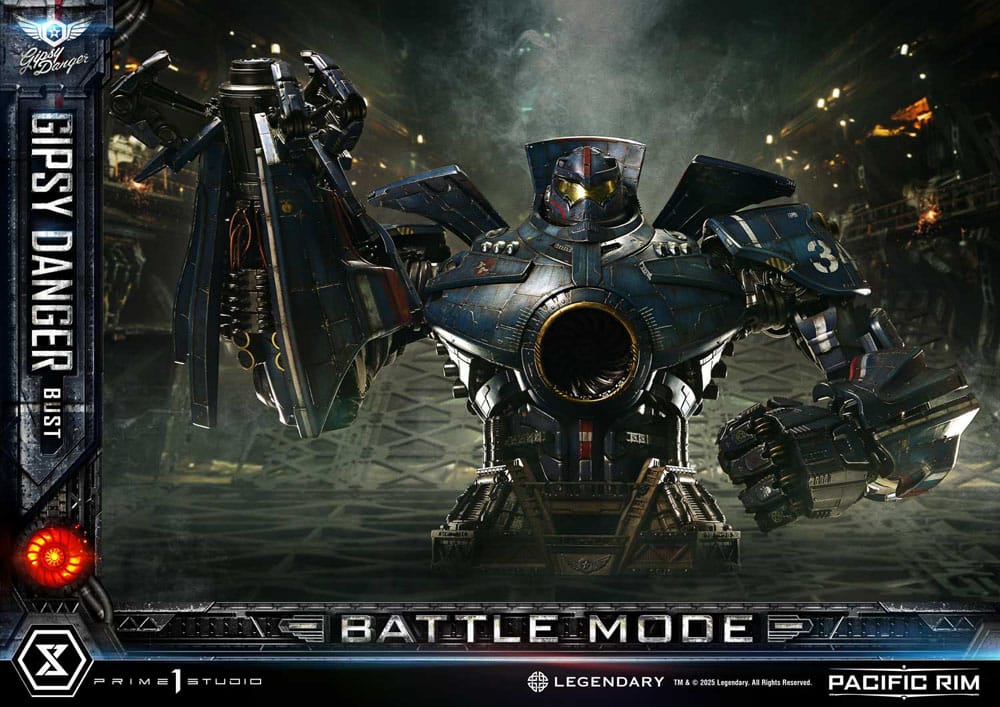 Pacific Rim Life Size Bust 1/1 Gipsy Danger Battle Mode 75 cm - Image 14