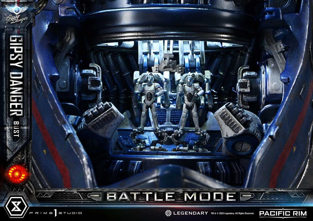 Pacific Rim Life Size Bust 1/1 Gipsy Danger Battle Mode 75 cm - Image 17