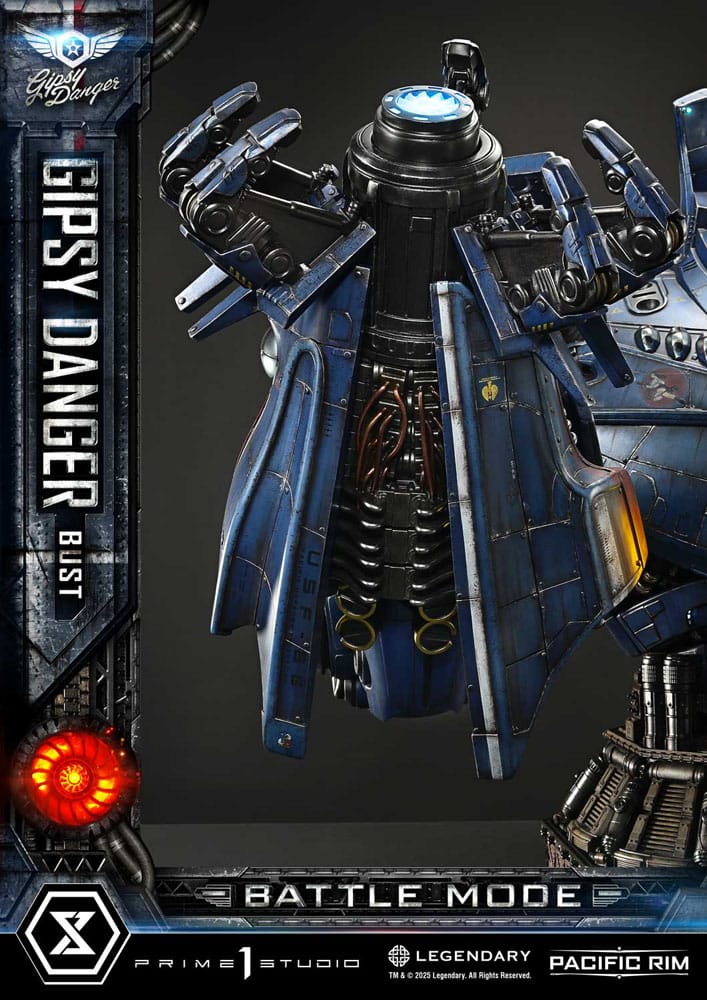 Pacific Rim Life Size Bust 1/1 Gipsy Danger Battle Mode 75 cm - Image 19