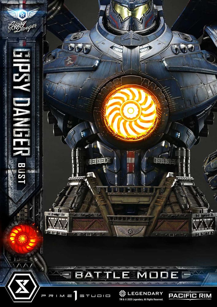 Pacific Rim Life Size Bust 1/1 Gipsy Danger Battle Mode 75 cm - Image 20
