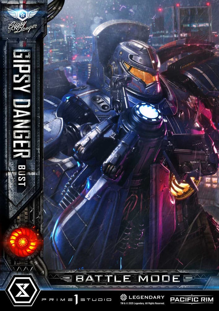 Pacific Rim Life Size Bust 1/1 Gipsy Danger Battle Mode 75 cm - Image 21