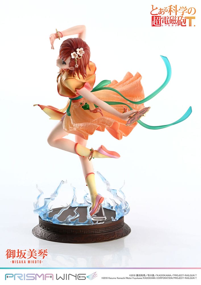 To Aru Kagaku no Railgun Prisma Wing PVC Statue 1/7 Misaka Mikoto 22 cm - Image 5