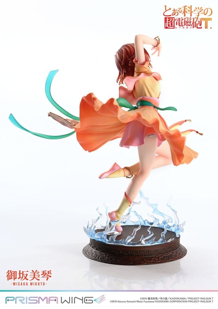 To Aru Kagaku no Railgun Prisma Wing PVC Statue 1/7 Misaka Mikoto 22 cm - Image 6