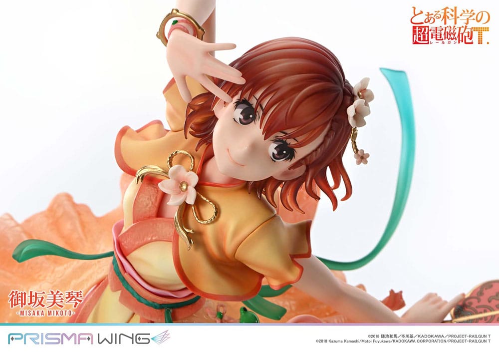 To Aru Kagaku no Railgun Prisma Wing PVC Statue 1/7 Misaka Mikoto 22 cm - Image 7
