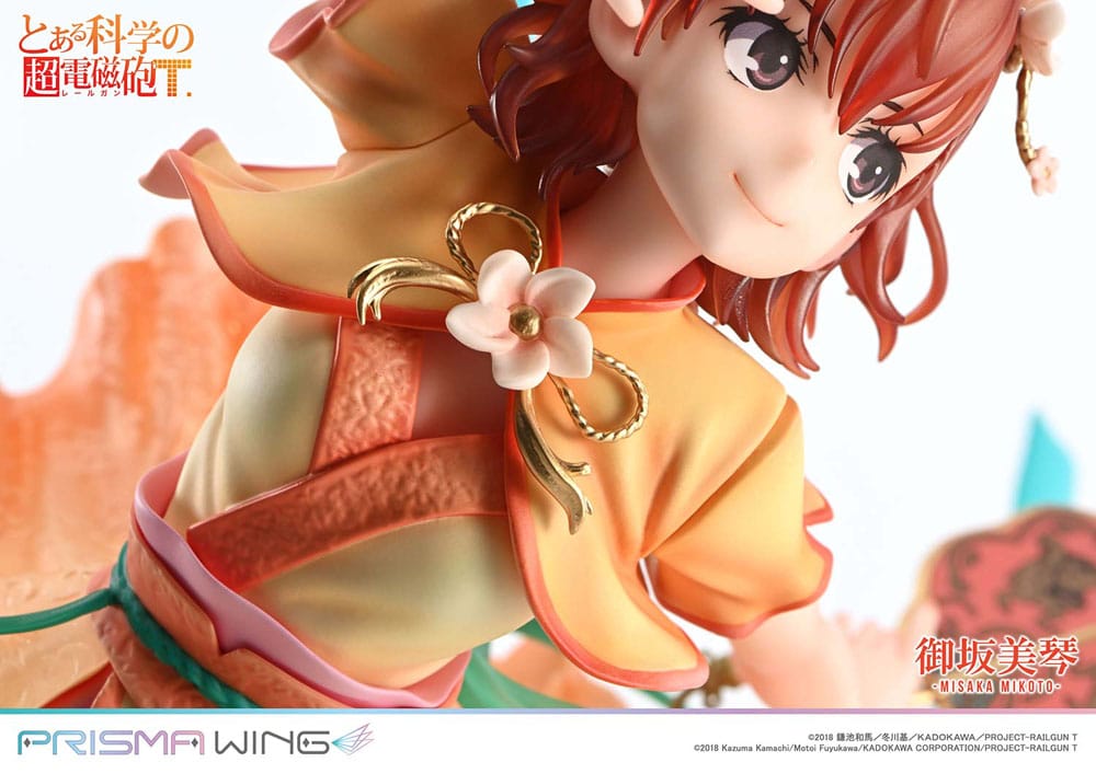 To Aru Kagaku no Railgun Prisma Wing PVC Statue 1/7 Misaka Mikoto 22 cm - Image 9
