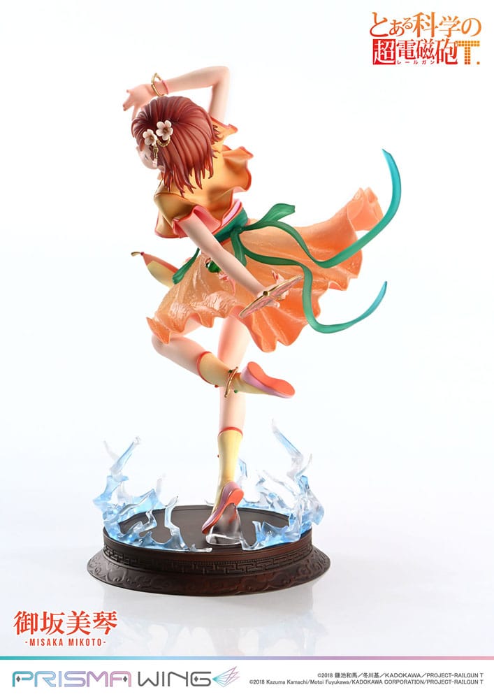 To Aru Kagaku no Railgun Prisma Wing PVC Statue 1/7 Misaka Mikoto 22 cm - Image 13