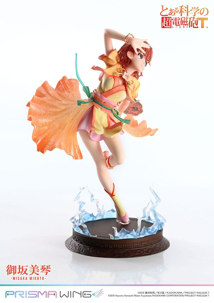 To Aru Kagaku no Railgun Prisma Wing PVC Statue 1/7 Misaka Mikoto 22 cm - Image 15