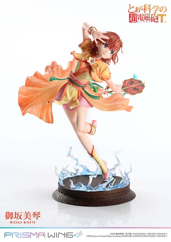 To Aru Kagaku no Railgun Prisma Wing PVC Statue 1/7 Misaka Mikoto 22 cm - Image 16