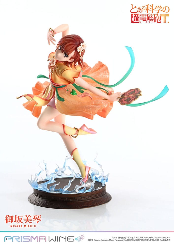 To Aru Kagaku no Railgun Prisma Wing PVC Statue 1/7 Misaka Mikoto 22 cm - Image 17