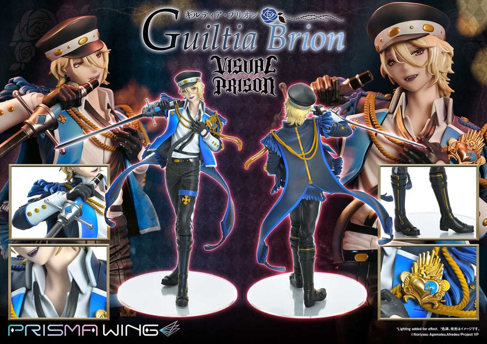 Visual Prison Prisma Wing PVC Statue 1/7 Guiltia Brion 27 cm - Image 12