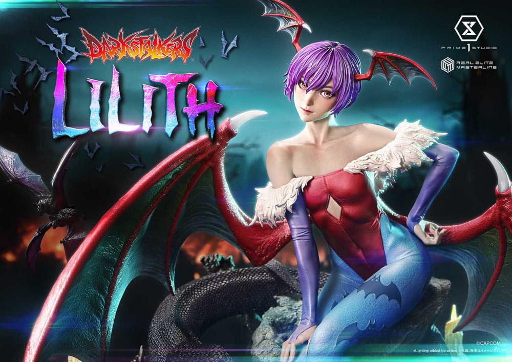Darkstalkers Real Elite Masterline Series Statue 1/4 Lilith 52 cm - Image 2