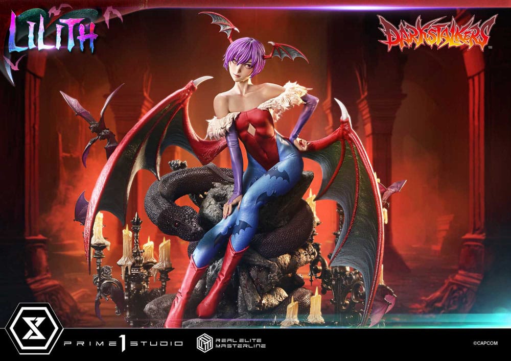 Darkstalkers Real Elite Masterline Series Statue 1/4 Lilith 52 cm - Image 3