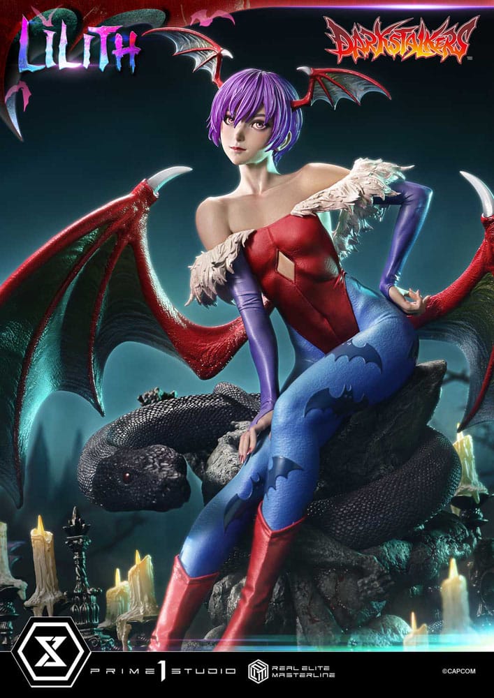 Darkstalkers Real Elite Masterline Series Statue 1/4 Lilith 52 cm - Image 5