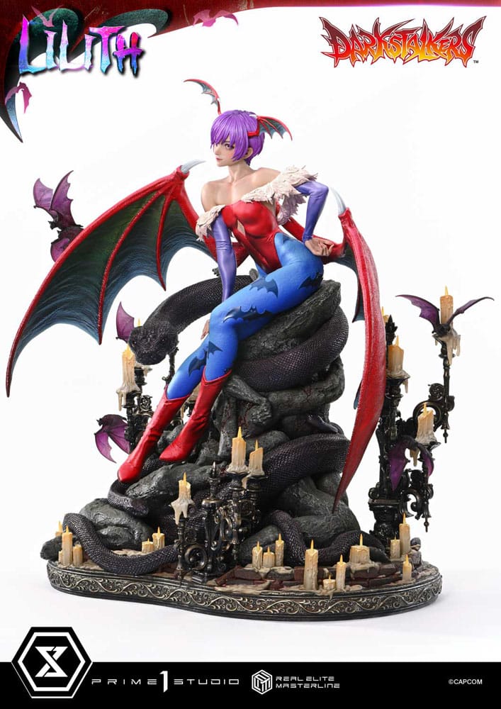 Darkstalkers Real Elite Masterline Series Statue 1/4 Lilith 52 cm - Image 8