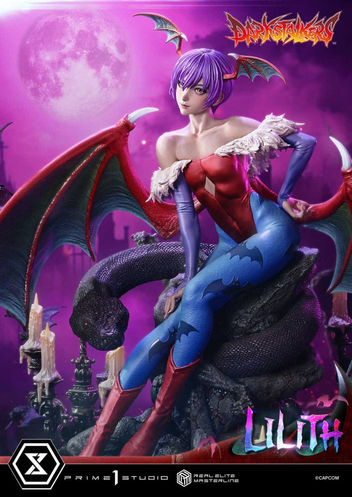 Darkstalkers Real Elite Masterline Series Statue 1/4 Lilith 52 cm - Image 21