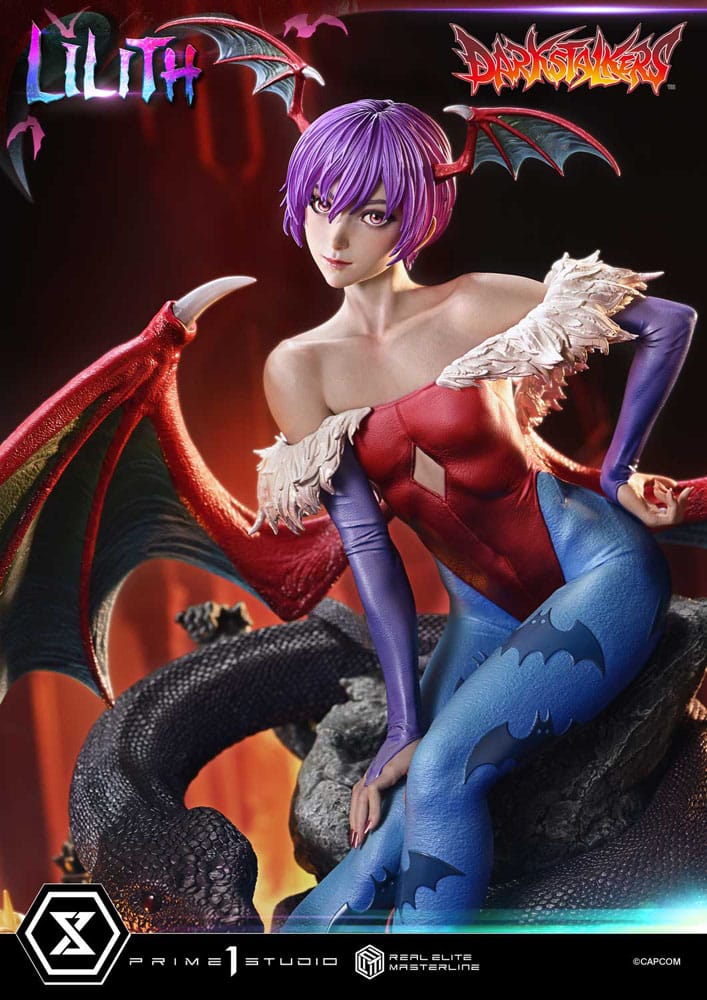 Darkstalkers Real Elite Masterline Series Statue 1/4 Lilith 52 cm - Image 22