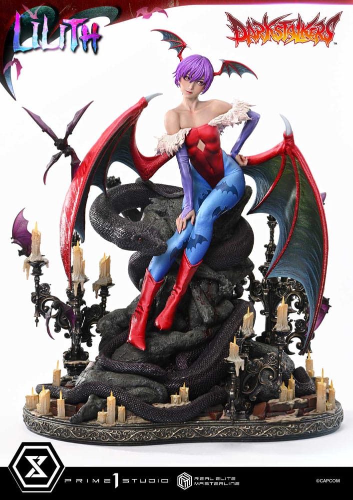 Darkstalkers Real Elite Masterline Series Statue 1/4 Lilith 52 cm - Image 24