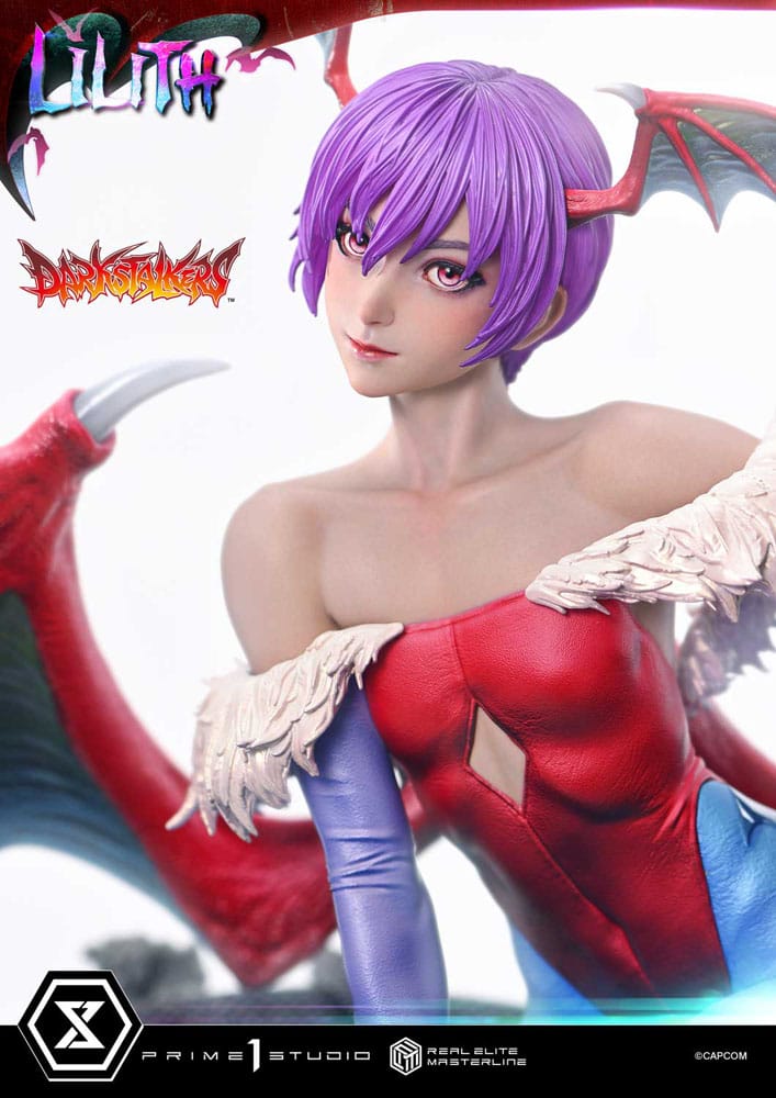 Darkstalkers Real Elite Masterline Series Statue 1/4 Lilith 52 cm - Image 25