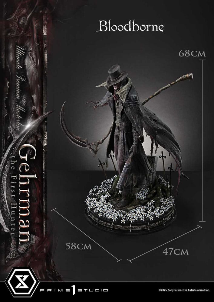Bloodborne Ultimate Premium Masterline Series Statue 1/4 Gehrman Bonus Version 68 cm - Image 16