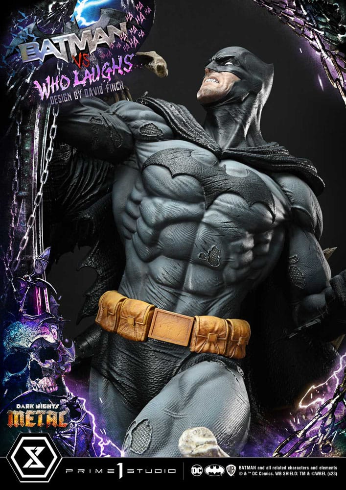Dark Nights: Metal Ultimate Premium Masterline Series Statue 1/4 Batman VS Batman Who Laughs Deluxe Bonus Version 67 cm - Image 15