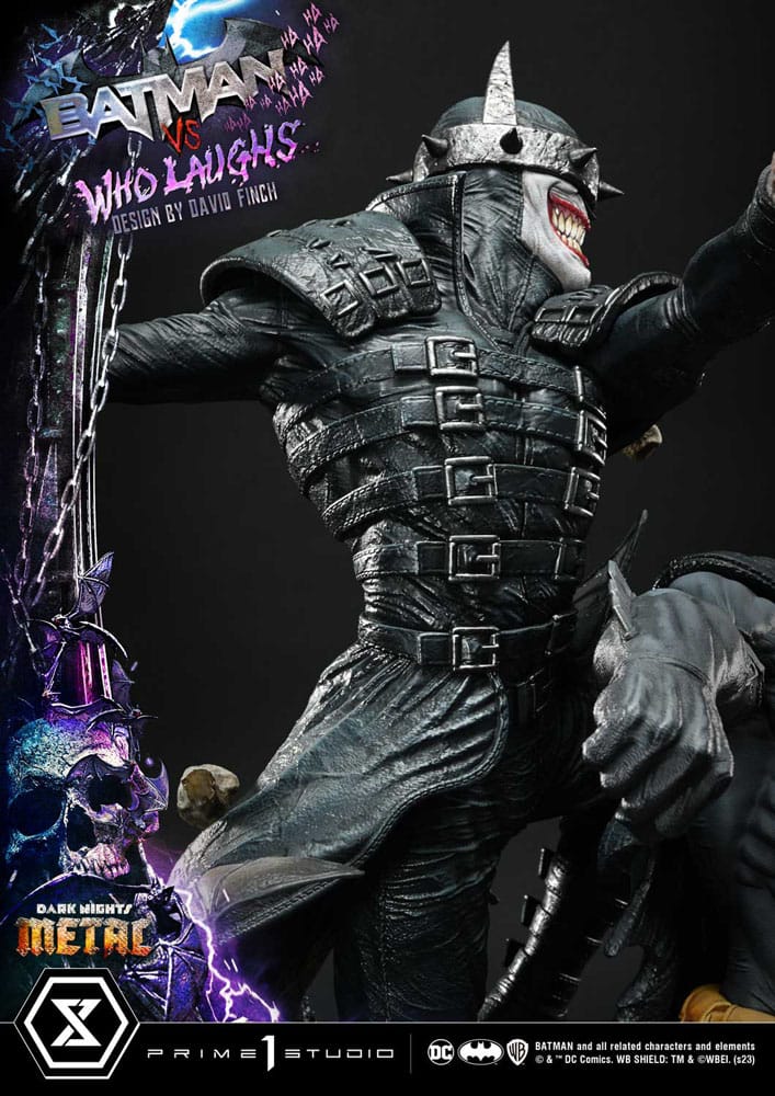 Dark Nights: Metal Ultimate Premium Masterline Series Statue 1/4 Batman VS Batman Who Laughs Deluxe Bonus Version 67 cm - Image 16