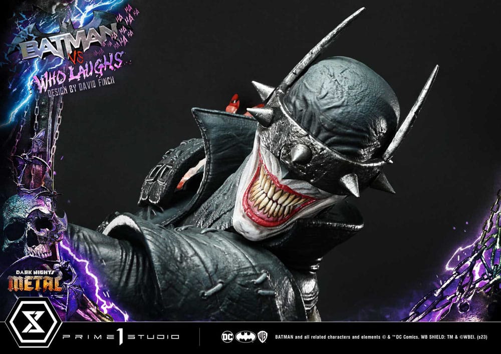 Dark Nights: Metal Ultimate Premium Masterline Series Statue 1/4 Batman VS Batman Who Laughs Deluxe Bonus Version 67 cm - Image 18