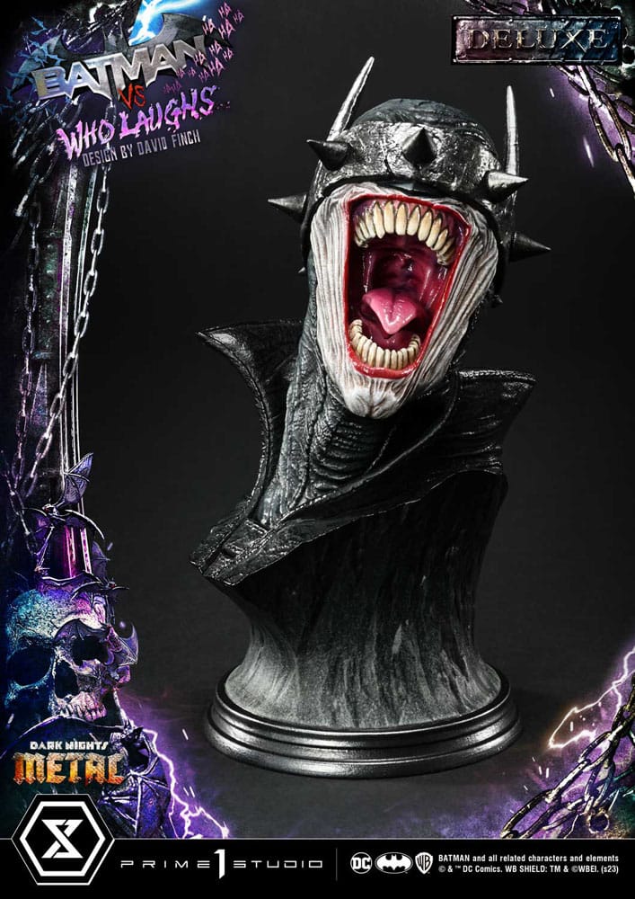 Dark Nights: Metal Ultimate Premium Masterline Series Statue 1/4 Batman VS Batman Who Laughs Deluxe Bonus Version 67 cm - Image 22