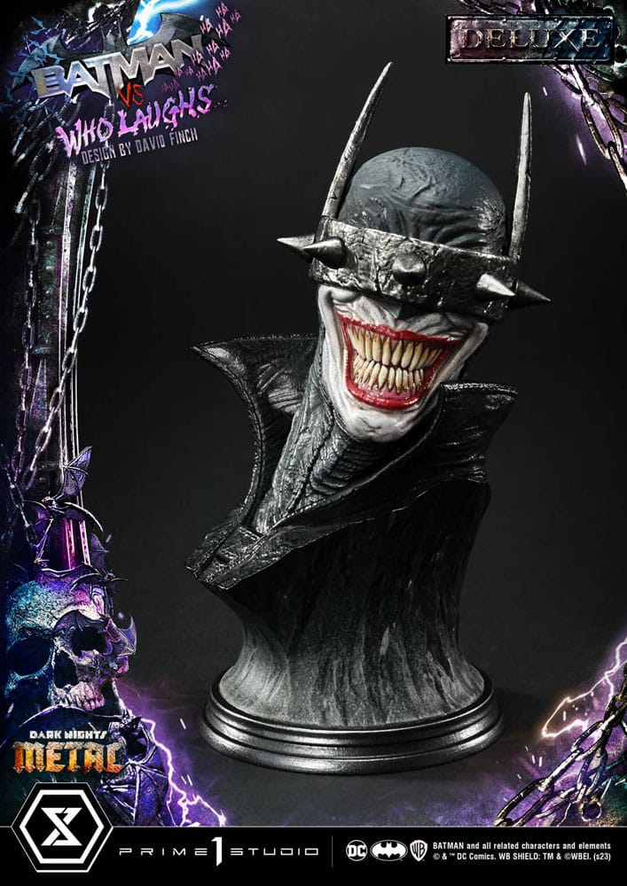 Dark Nights: Metal Ultimate Premium Masterline Series Statue 1/4 Batman VS Batman Who Laughs Deluxe Bonus Version 67 cm - Image 23