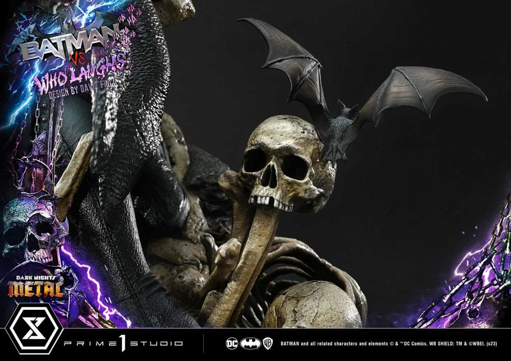 Dark Nights: Metal Ultimate Premium Masterline Series Statue 1/4 Batman VS Batman Who Laughs Deluxe Bonus Version 67 cm - Image 26