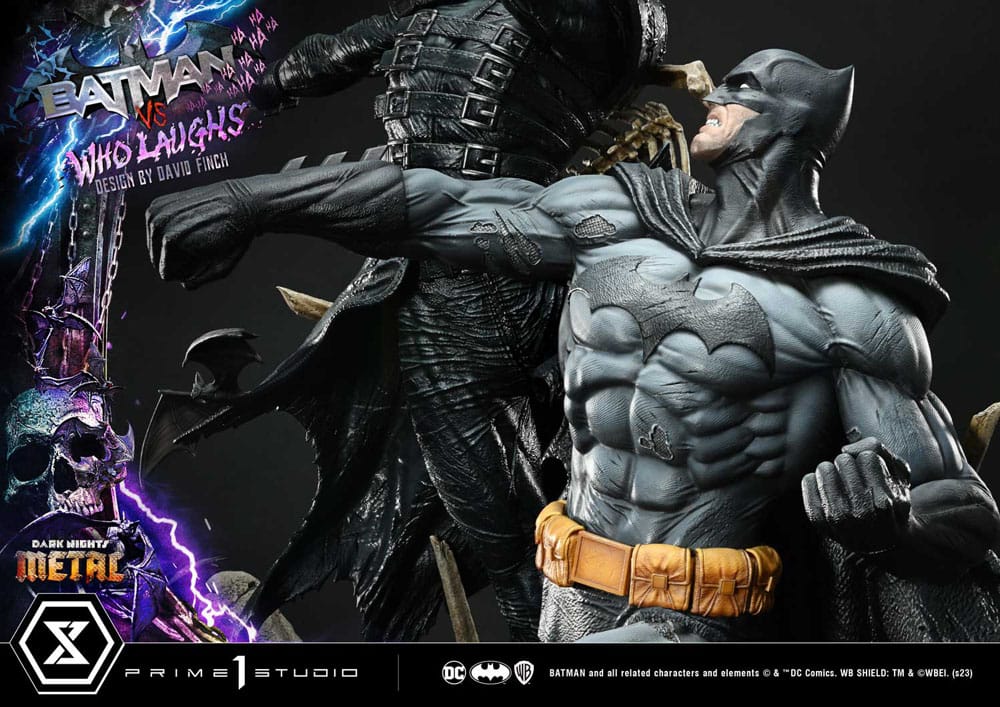 Dark Nights: Metal Ultimate Premium Masterline Series Statue 1/4 Batman VS Batman Who Laughs Deluxe Bonus Version 67 cm - Image 28